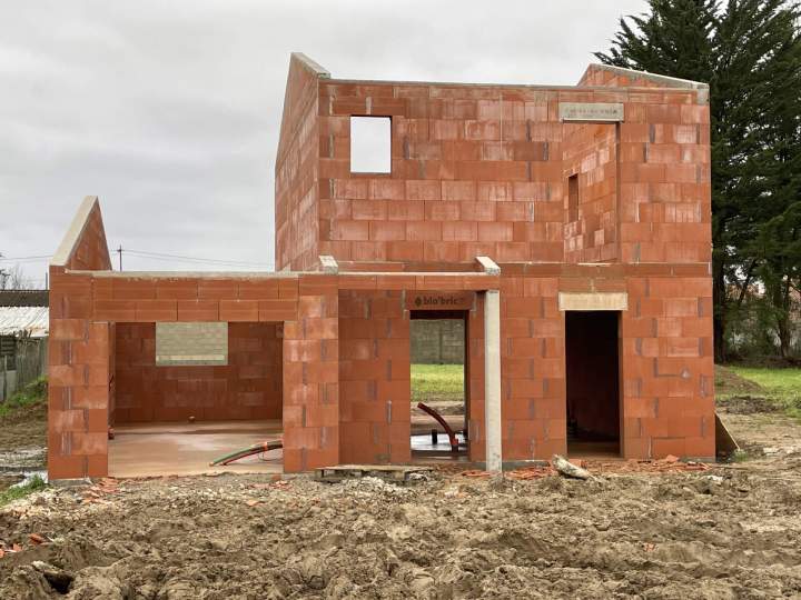 Construction maison en cours Saint-Quentin-en-Mauges