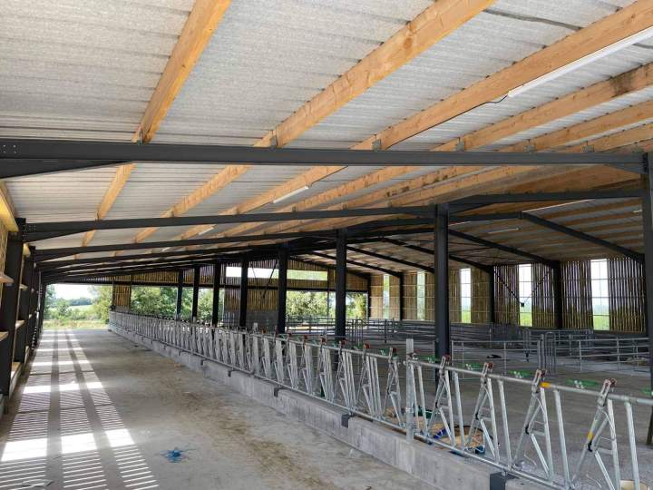 Construction agricole adaptée Saint-Quentin-en-Mauges